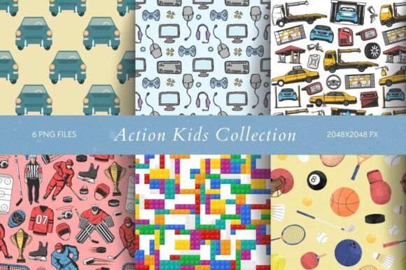Action Kids Collection: Fueling Creativity with High-Octane Designs
