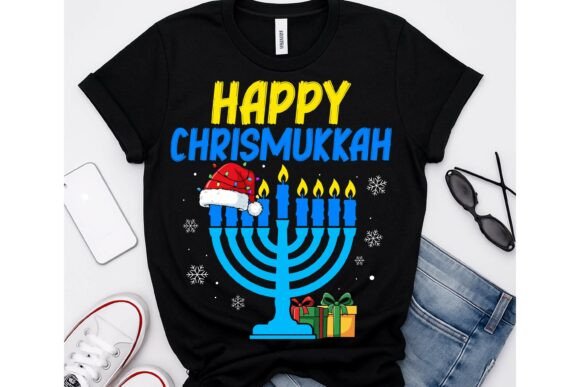 Happy Chrismukkah Christmas PNG Design: A Unique Fusion of Tradition and Modern Creativity