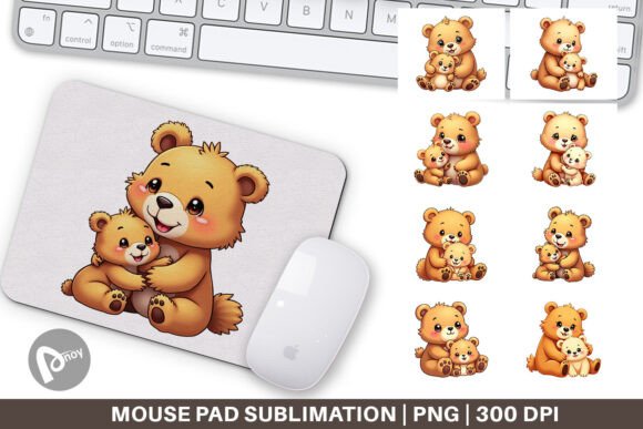 Mouse Pad Bear Mother’s Day: A Stylish and Functional Addition to Your Workspace