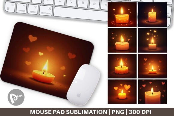 Mouse Pad Candle Glow: A Unique Way to Light Up Your Workspace