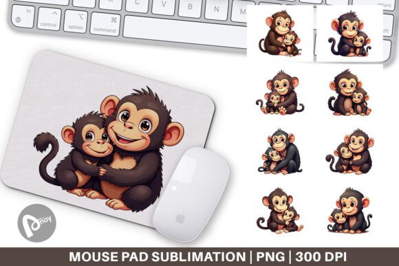 Mouse Pad Chimpanzee Mother s Day: A Strategic Tool for Productivity and Creativity