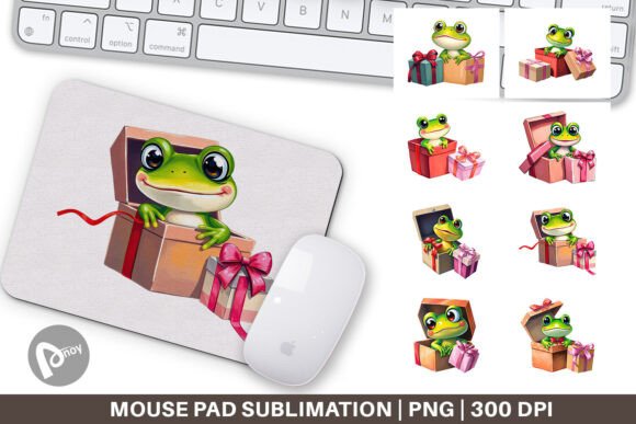 Mouse Pad Frog Gift