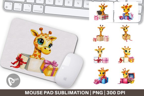 Mouse Pad Giraffe Gift: A Unique and Functional Addition to Your Workspace