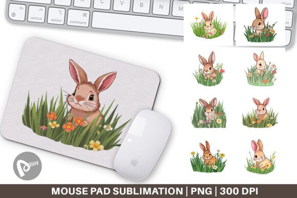 Mouse Pad Grass Bunny: A Fresh Take on Desk Aesthetics and Daily Productivity