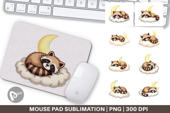 Mouse Pad Sleepy Raccoon Cloud: A Strategic Tool for Productivity and Creativity