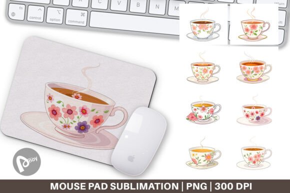 Mouse Pad Spring Tea: Where Sublimation Meets Style and Workplace Wellness