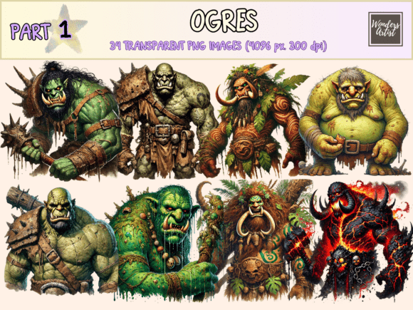 Ogres P1 Clipart: A Strategic Tool for Creative and Business Success